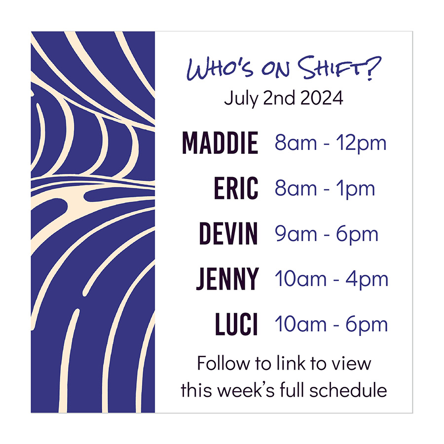 The Daily message example - Shift schedule