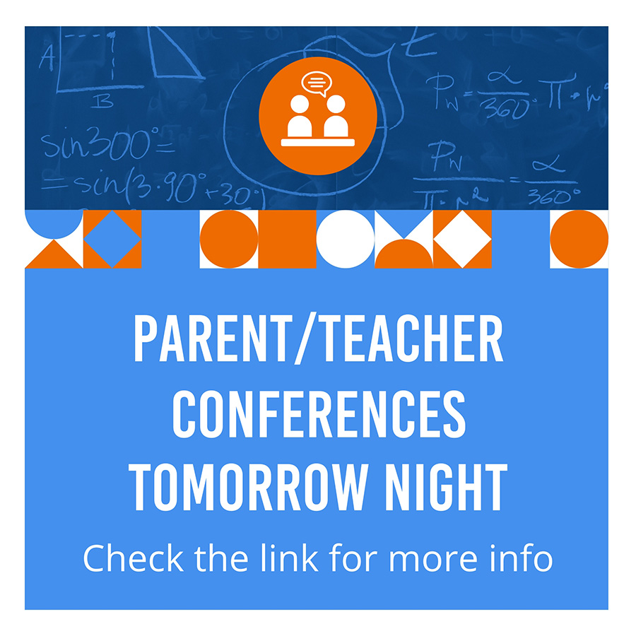 The Daily message example - parent teacher conference
