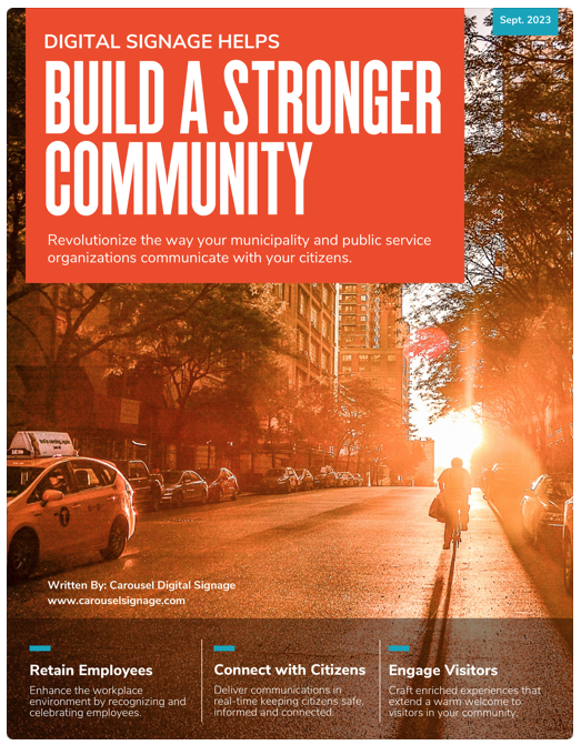 Building a stronger community Booklet