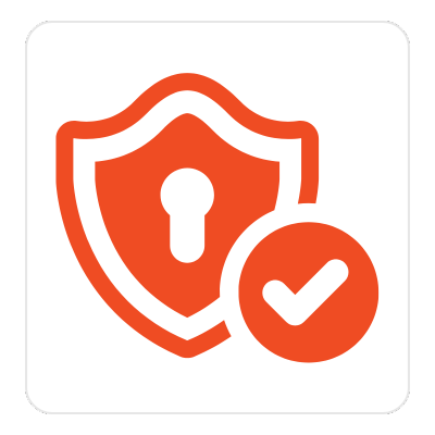 Icon that represents security.